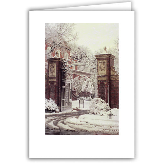 Helen Eddy photo card - Johnston Gate - Winter - Item 50D-C35
