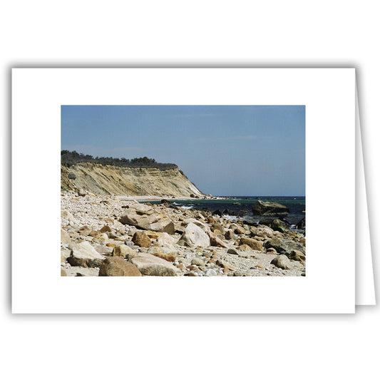 Helen Eddy photo card - Rocky Shore, Block Island, RI - Item 1096-36A