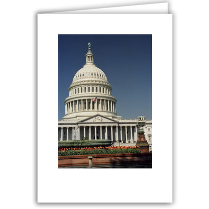 Helen Eddy photo card - Capitol Building with Blue Sky - Washington DC - Item 50d-387-10