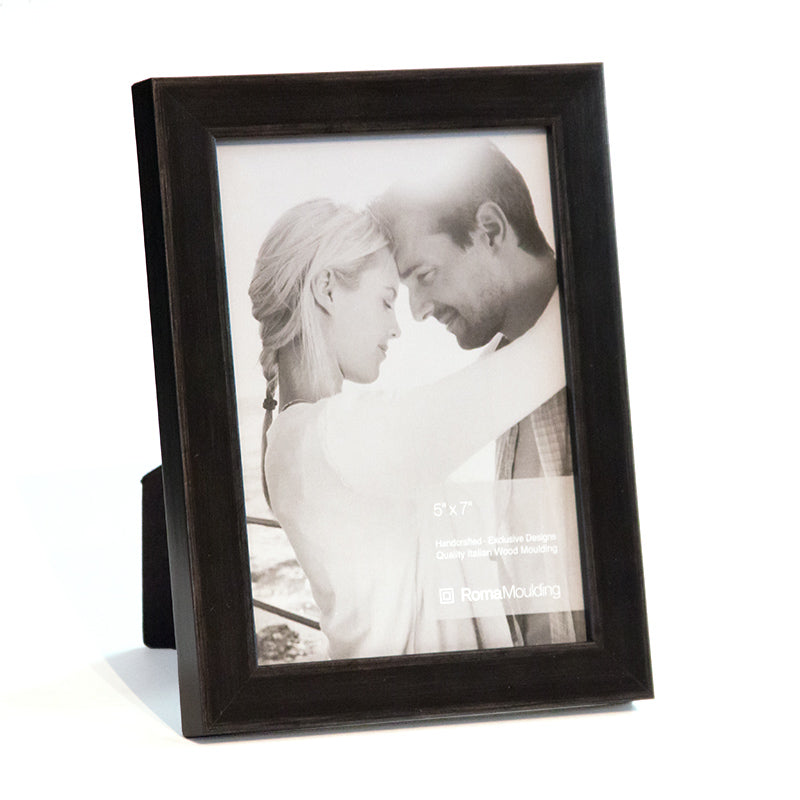 Roma 4x6 Vintage Black ready made picture frame - style 159045-46