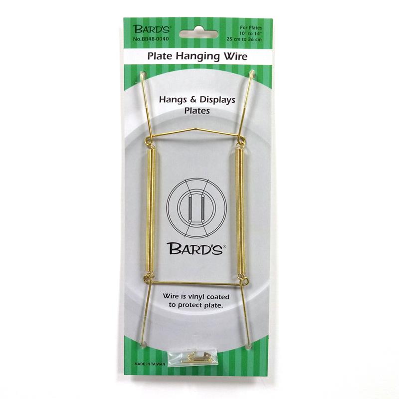 Bard's 10-14 inch Brass Plate Hanger