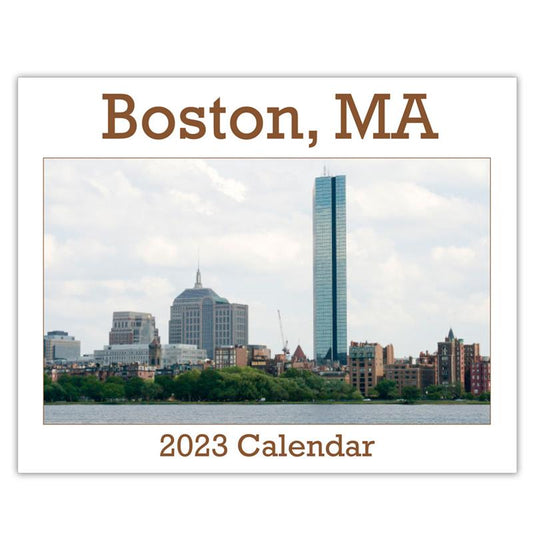 Boston 11x8.5 Wall Calendar by Kurt Neumann