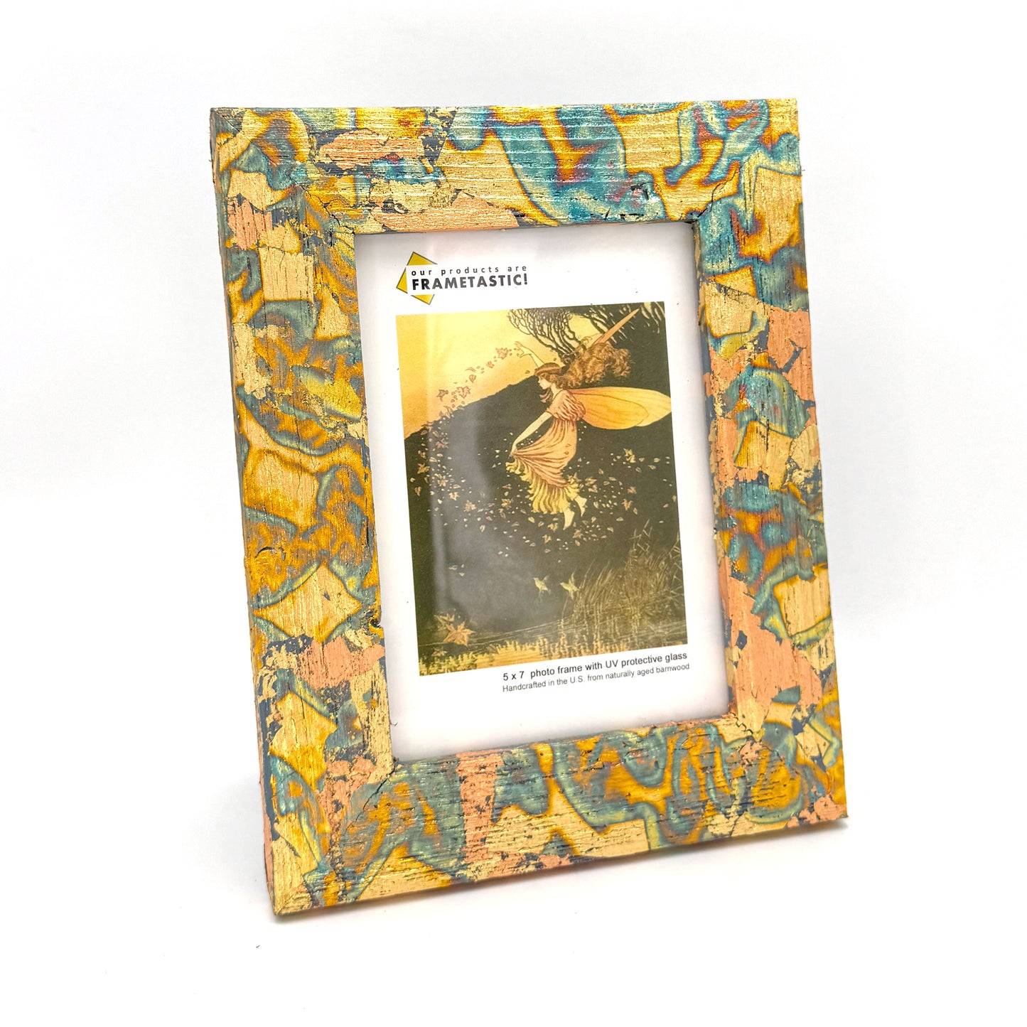 Frametastic 5x7  Northern Lights wood photo frame - ECO1-NL-57