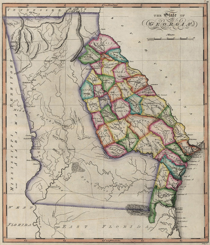 Georgia Circa 1810