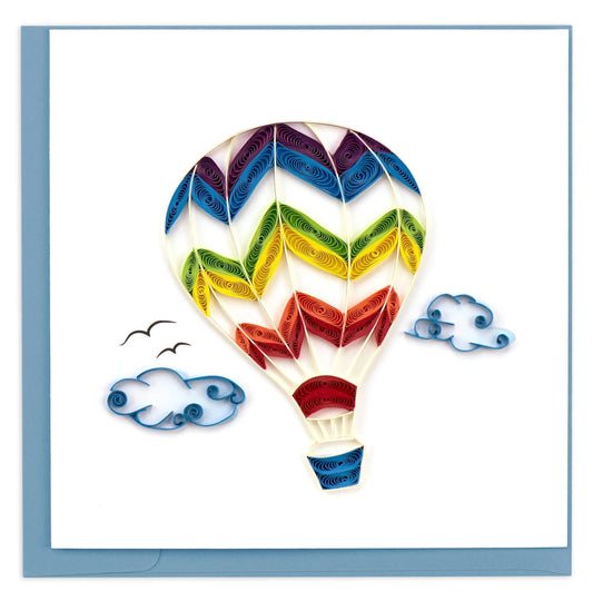 Quilling Card  "Hot Air Balloon"  style BL1022