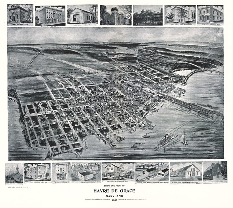 Maryland Havre De Grace 1907