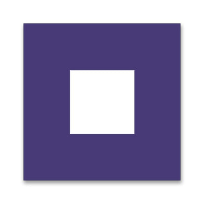Archival Matting 12x12 with One Opening - in colors