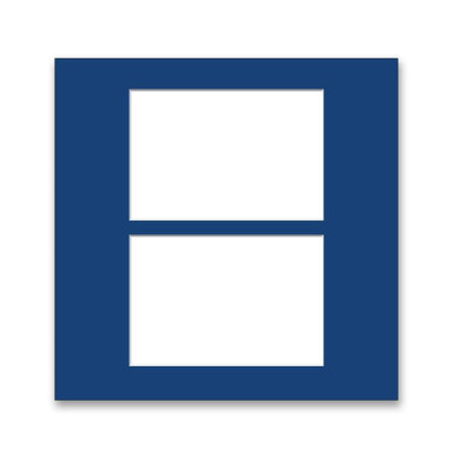 Archival Matting 12x12 with Two Openings - in colors