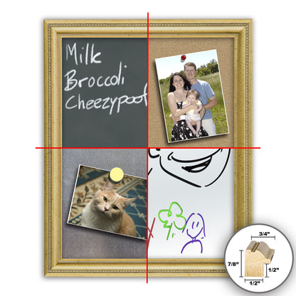Frame It gold 20x30 Framed Memo Board - style 21
