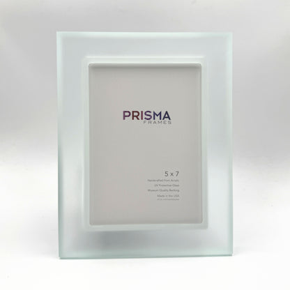 Prisma 5x7 Sea Glass / White Lip acrylic ready made picture frame - FBSS0025