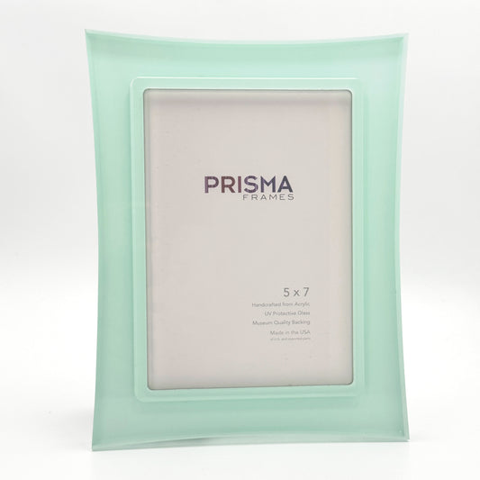 Prisma 5x7 Risa Mint acrylic ready made picture frame - FBCR0MT5