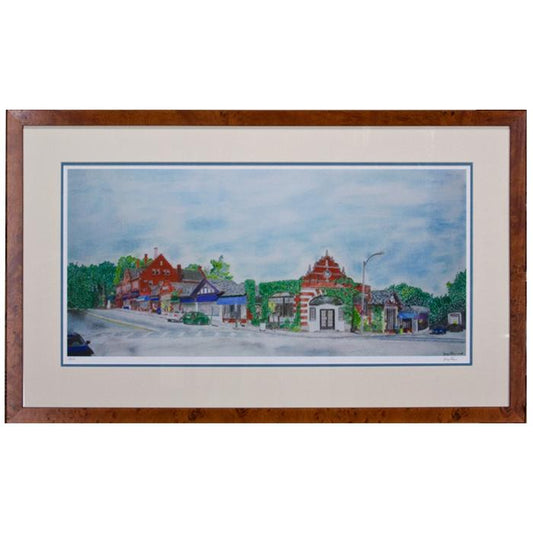 Waban Square limited edition by Jerry Cohen mid-sized