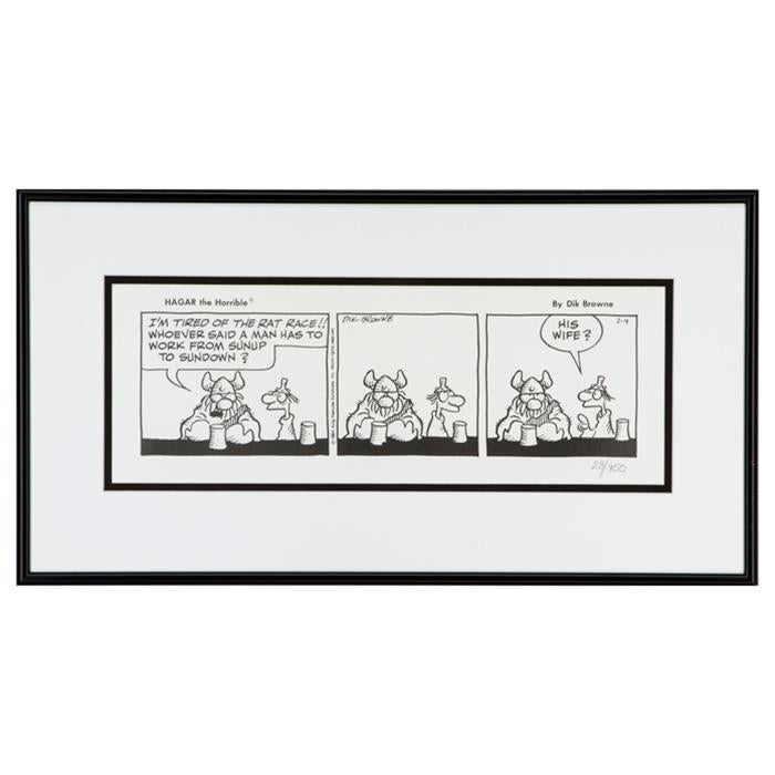 "Hagar the Horrible" Feb 4, 1984 by Dik Browne