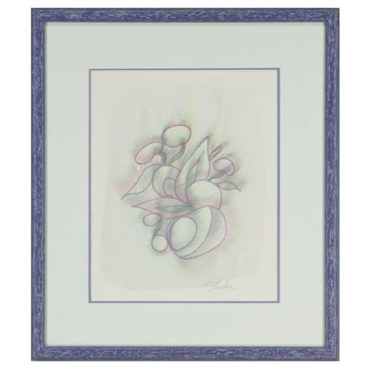 Abstract flower by Hencher