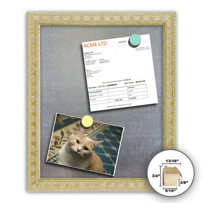 Frame It deco gold 24x24 Framed Memo Board - style 93B