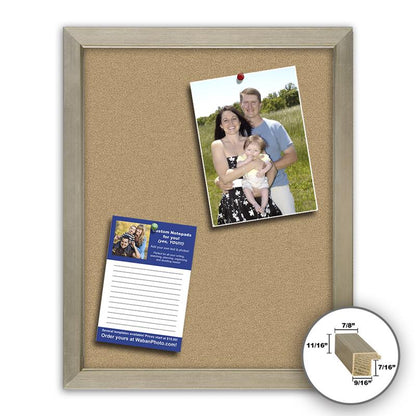 Frame It silver 11x14 Framed Memo Board - style 176