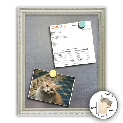 Frame It silver 24x30 Framed Memo Board - style 233