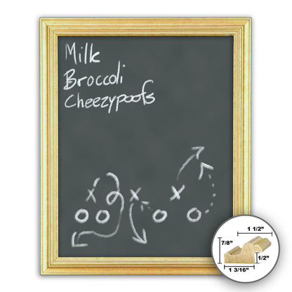 Frame It gold 24x24 Framed Memo Board - style 274