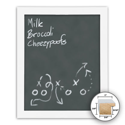 Frame It white 24x36 Framed Memo Board - style 328B