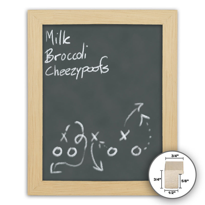 Frame It natural wood 20x30 Framed Memo Board - style 405