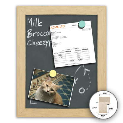 Frame It natural wood 20x30 Framed Memo Board - style 405