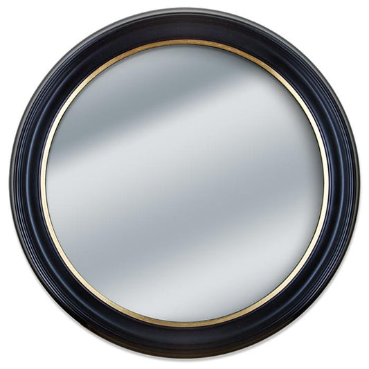 Black and Gold round mirror style 300
