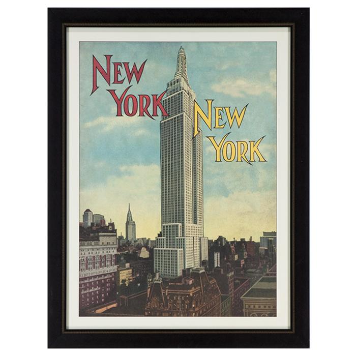 "New York" Promotional Advertising Poster