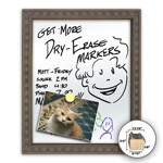 Magnetic dry-erase