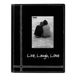 Pioneer  - Live, Laugh, Love -  Embroidered Leatherette 36-page 4x6 Photo Album - LLL-46 at Frame It Waban