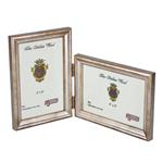 F.G. Galassi Silver 4x6 Hinged Vertical and Horizontal Ready Made Wood Frame - style 13846VH2 | Frame It Waban Gallery