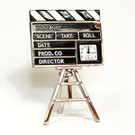 Sanis Filmmakers' Clap Board Desk Clock C3333
