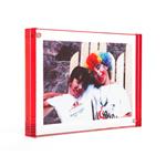 Canetti 3.5 x 5 acrylic photo frame with red edge - LC303R