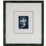 framed artwork Botanical of an Iris
