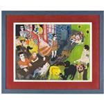 framed artwork Bad Dog Cafe