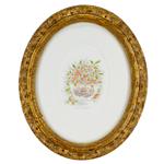 framed artwork Holly Berries (December) by Davis Carroll