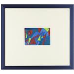 framed artwork Abstract art by EHF