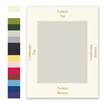 11x14 Foil-Printed Archival Matting - One Opening