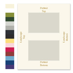 11x14 Foil-Printed Archival Matting - Two Opening