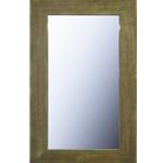 Framed Mirror in a 3 1/2 Wide Hand Waxed Distressed Green Painted Wood Frame - Size 21x34 | Frame It Waban Gallery