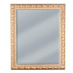 Decorative heavy baroque gold framed mirror 19 1/4 x 23 1/4  | Frame It Waban Gallery