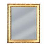 Baroque gold framed mirror 19 1/2 x 23 1/2  | Frame It Waban Gallery