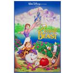 framed artwork Beauty and the Beast movie poster