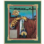 framed artwork "Birds on a Wire" by Markus Pierson