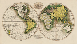 World Map 1795