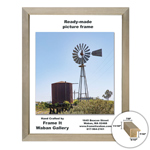 Waban Collection silver 8½x11 picture frame - style 176B