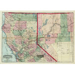 California&Nevada 1874 North Portion