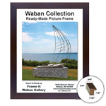 Waban Collection mahogany 12x12 picture frame - style 334