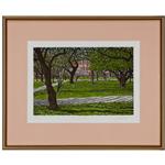 Framed artwork "Spring Day" by John Collette