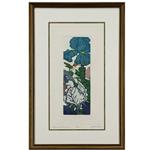 Framed artwork "Grand Opening I" by Judith Hall