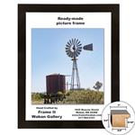 Waban Collection matte black wood 16x20 picture frame style 194B at Frame It Waban Gallery